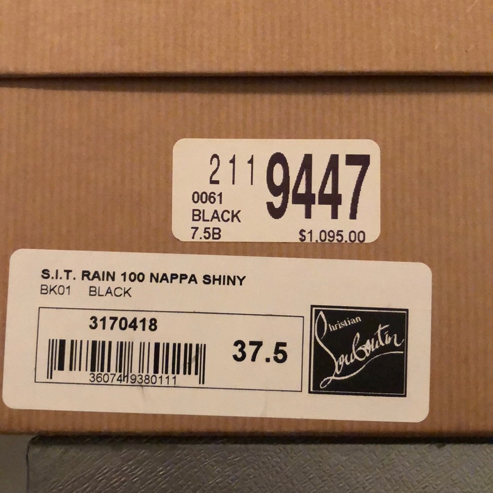 Christian Louboutin S.I.T. Rain 100 Bootie - Picture 10 of 10